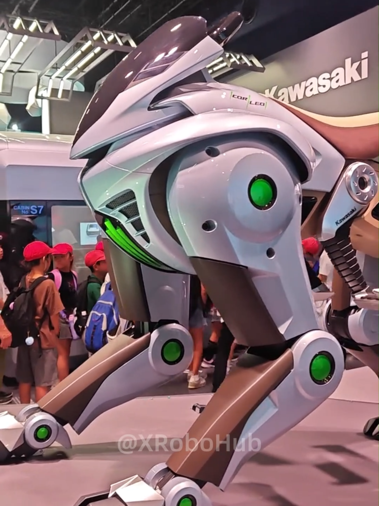 🤖2025 Osaka Expo: Get a REAL Look at Kawasaki's CORLEO! This Hydrogen-Powered BEAST Runs, Climbs, & Jumps Like NOTHING You've Seen! 🇯🇵🌟#robot #Kawasaki #CORLEO