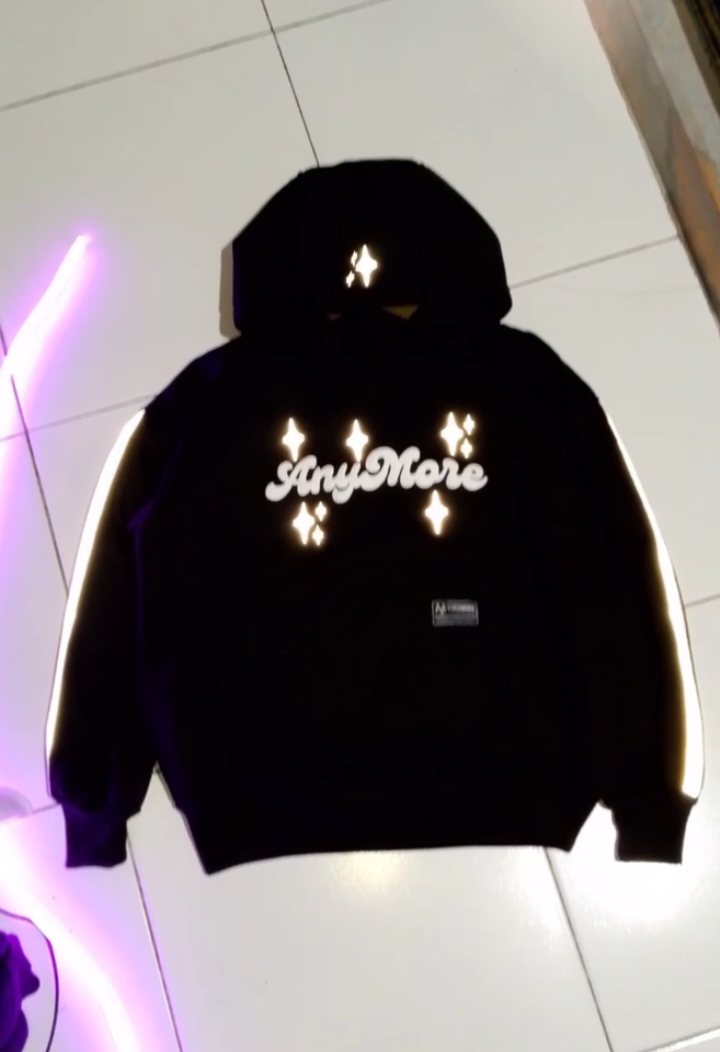 hoodie anymore limited! cuma 30biji, jan sampe keabisan gass🔥☝🏻 #hoodiereflektif #hoodieboxy #anymore 