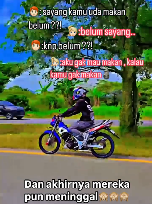𝙟𝙖𝙣𝙜𝙖𝙣 𝙮𝙖 𝙙𝙚𝙠 🙈🙌 #motovlogs #quetes #ridertiktok #rider150 #rider150thaiconcept❤️🇹🇭🇹🇭🇹🇭 #satriafuindonesia🇮🇩 #raider_sumut #storybaperrr🖤😴 #storysingkat✍️ #suzuki 