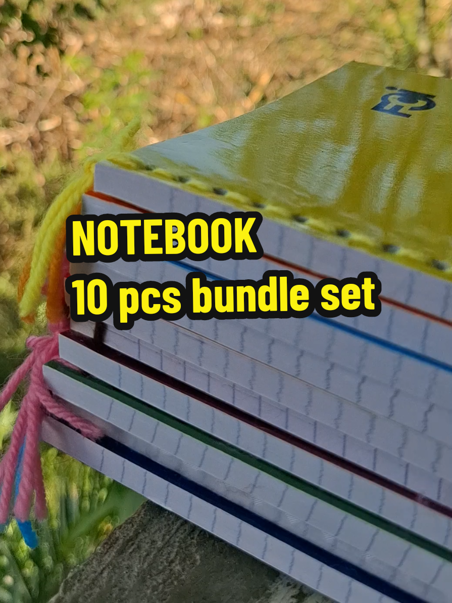 Replying to @sha3727 Notebook 12 pcs bundle set for only P100 + #notebook  #notebooks  #a5notebook  #notebookforstudents  Disclaimer: The price and details of the product may vary and change once the promotion ends