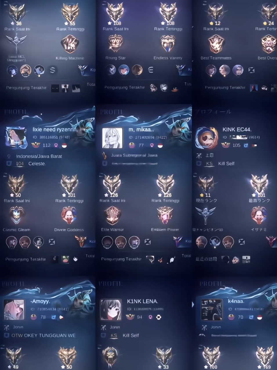 lonely lonely lonely - - ib: lewat fyp #mika #foryou #fyp #mlbb #colab #mlbbttofficial #am #alightmotion 