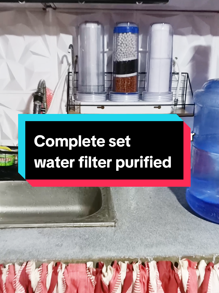 #waterfilter #purifiedwater #completesetwaterpurified #purifiedwaterfilter #7stagewaterfiltration 