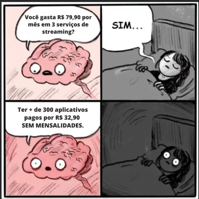 Chega de pagar mensalidades ! Acesse nossa área de membros com mais de 100 aplicativos premium.