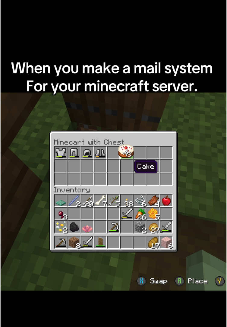 I sent her armour and a cake that’s that’s what I get in return 😑 #Minecraft #minecraftmemes #minecraftsurvival #minecraftserver #minecraftideas 