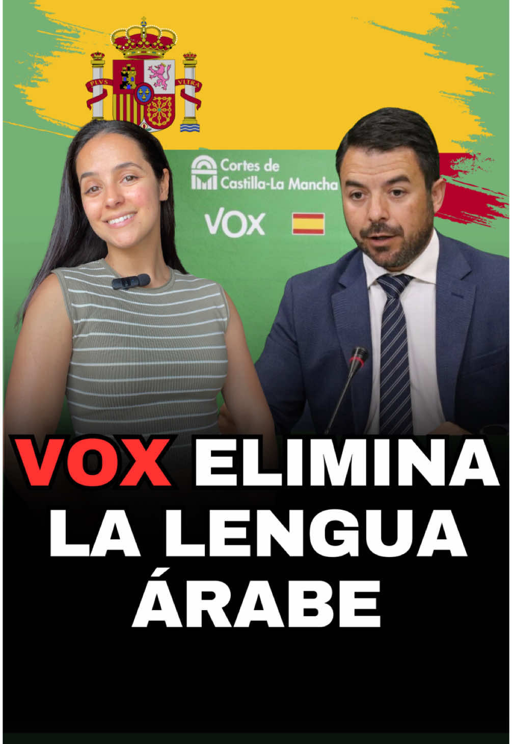 Vox consigue eliminar la lengua árabe y la cultura marroquí de varios colegios en Guadalajara. 👀 #arabe #marroqui #cultura #vox #guadalajara #educacion #españa #noticias 