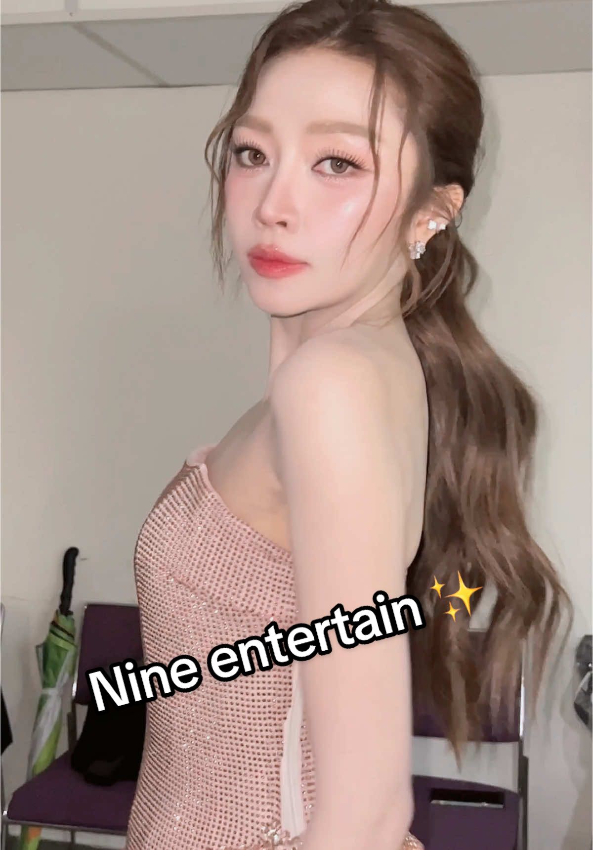 พี่แอน งาน nine entertain วันนี้สวยเกาหลีมาก ✨🥰 #แอนอรดี #อรดีแบนด์ 