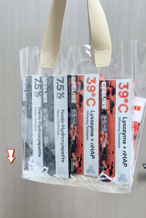 CEELIKE 2-Piece Oral Care Toothpaste Set- Lysozyme Toothpaste to Remove Yellow Stains, Hydroxyapatite to Repair Teeth, and Maintain Fresh Breath#TikTokShop #nanohydroxyapatite  #Lysozyme #toothpaste #tooth #fyp #whitening #oralhealth #foryou