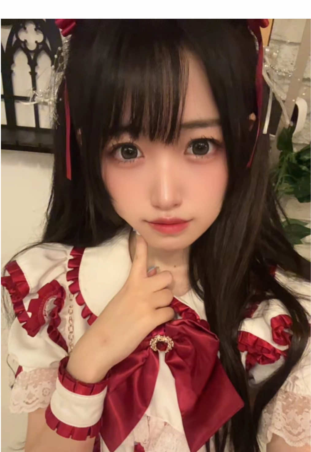 誰か初めてわたしのこと推してくれる人になって？🍓 #コンカフェ嬢 #コンカフェ #秋葉原 #秋葉原コンカフェ #@秋葉原コンカフェChaRiotz 