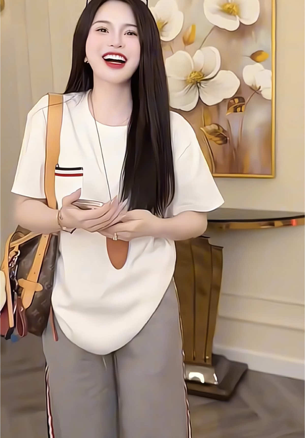 Set Bộ áo phông cộc tay #bodonu #bodoxinh #thoitrangnu #mặcđẹpmỗingày 