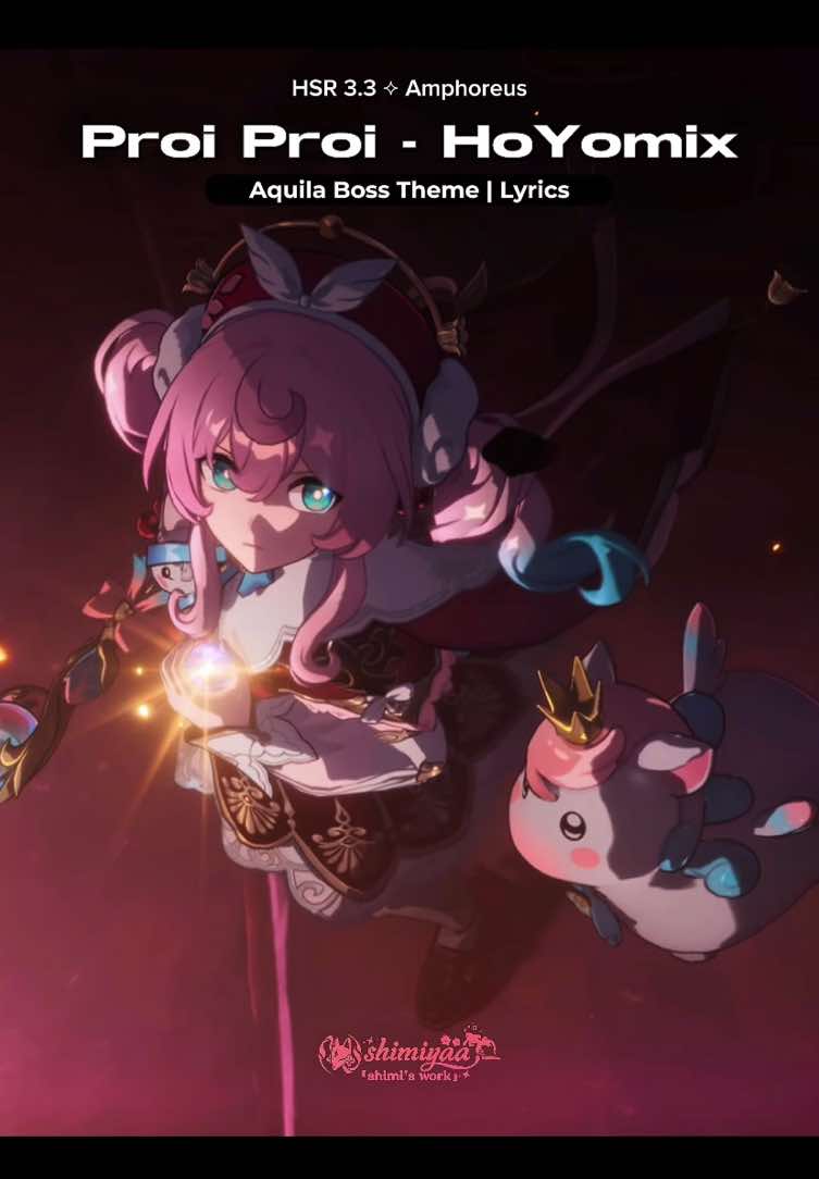 [reupload] 🥀🥀 || #HonkaiStarRail #hsrcreators #hsr #amphoreus #hsrfanart #hyacine #phainon #lyrics #hsredit #fy #fypage #chrysosheirs hsr 3.3 cutscene | hsr proi proi lyric | hyacine aquila boss theme