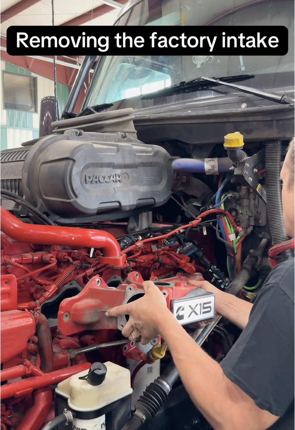 Easy Performance Ugrades for your Cummins X15 engine with @pdidiesel intake manifold plus the @FASS Diesel Fuel Systems  #dieselmechanic #dieseltrucks #bigrigs #kenworth #paccar #peterbilt #diesel #t680 #589 #w900 #389 #largecar #cdllife #trucker #semitrucks #cdl 