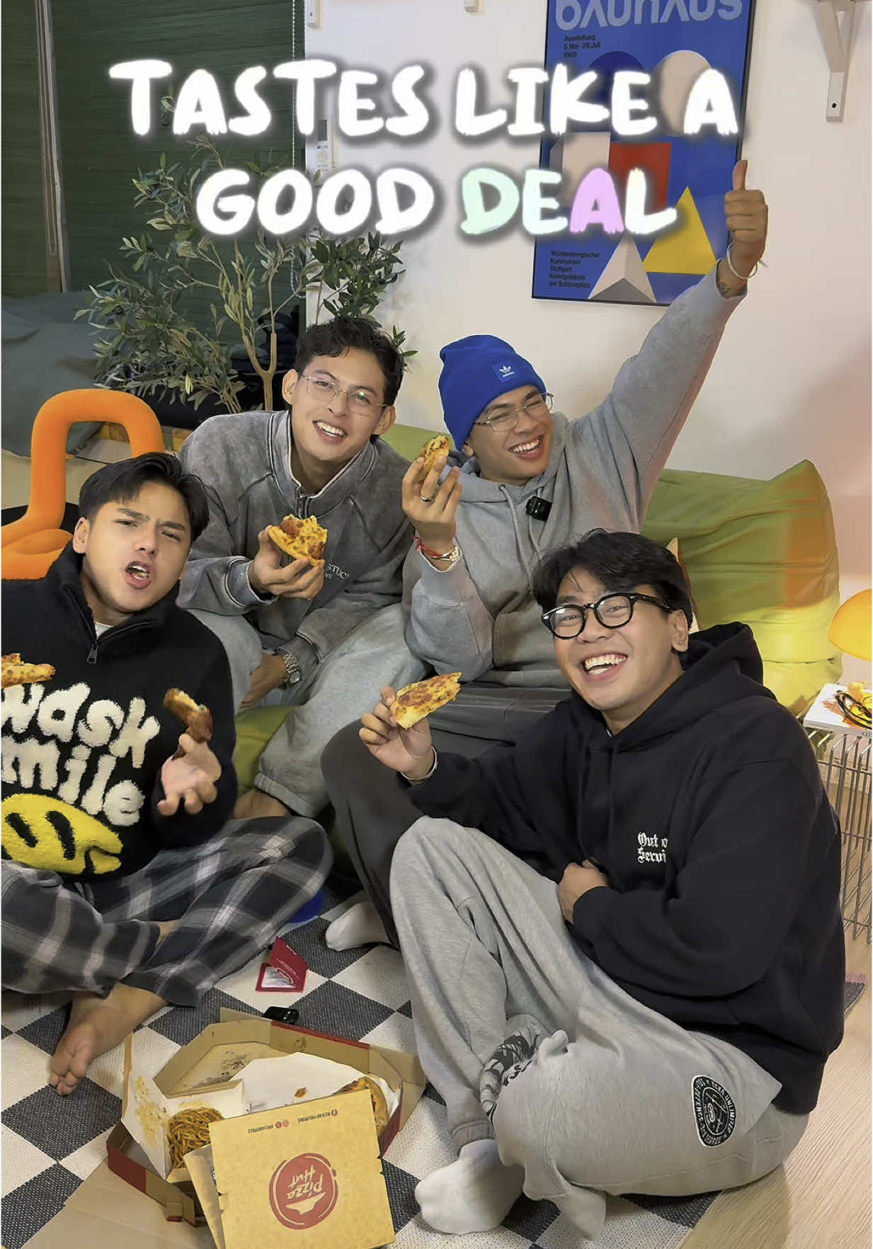 The barkada challenge we didn’t expect—pero worth it! 🍽️✨ @foodpandaph #PANDA100