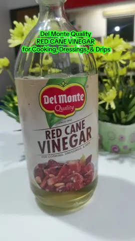 DEL MONTE QUALITY red cane vinegar#delmonte #venigar #delmontevinegar 