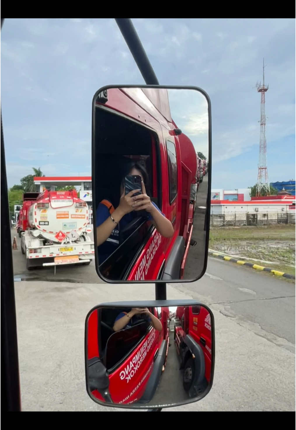 pap pacar online 😝 #awakmobiltangki  #fyp  #amt  #tangkipertamina 
