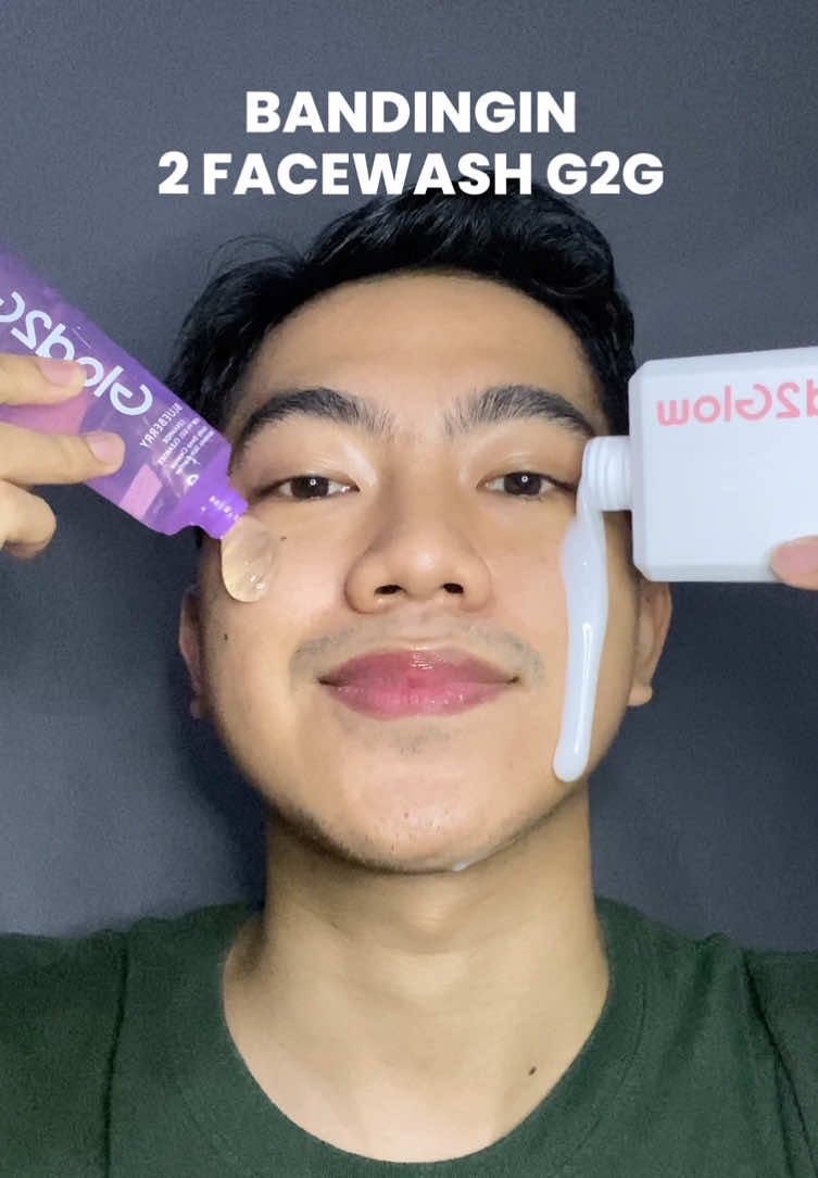 dari kedua cleanser ini, kalian lebih cocok yang mana? #facewashviral #milkcleanserg2g #sabunsusu 
