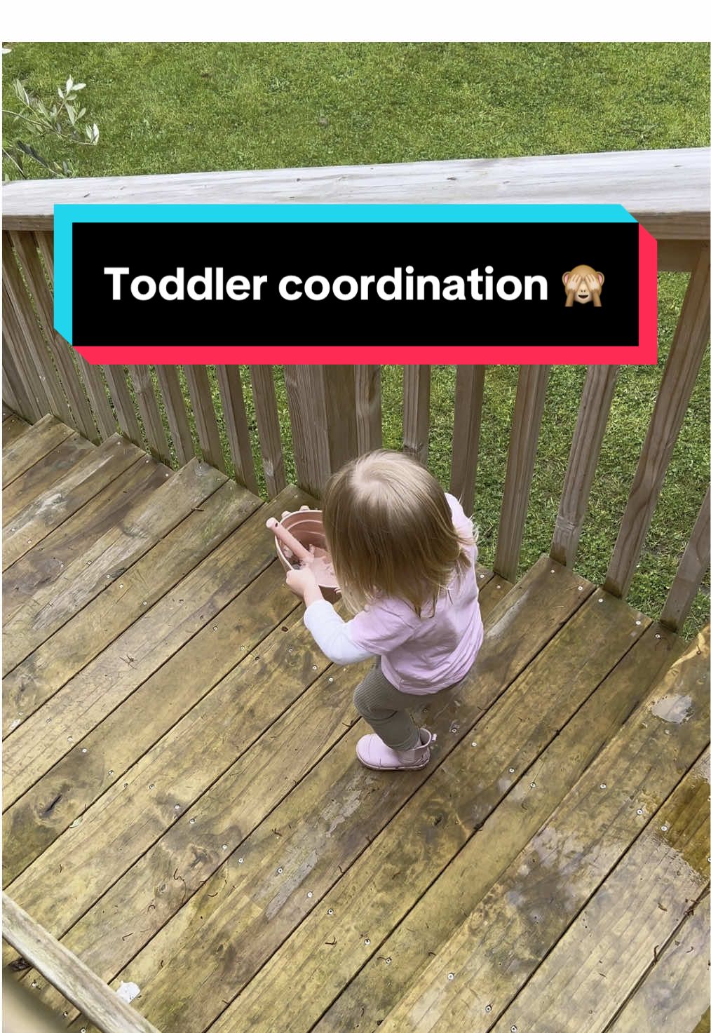 The way she froze 😭😂 my poor little sweetpea!  #OhNo #ohdear #toddler #toddlermum #toddlermom #learning #coordination #bless #blessherheart #cute #funny #accident #oops #like4like #trending #trend #makeitgoviral #mistake #motherhood #toddlersoftiktok #toddlers #adorable #mum #stairs #outside #Outdoors #garden #deck #mumsoftiktok #mama #MomsofTikTok #mom #momtok #mumtok #nzmum #newzealand #nztiktok #nztok #fyp #foryou #foryoupage #nz #mumlife #momlife 