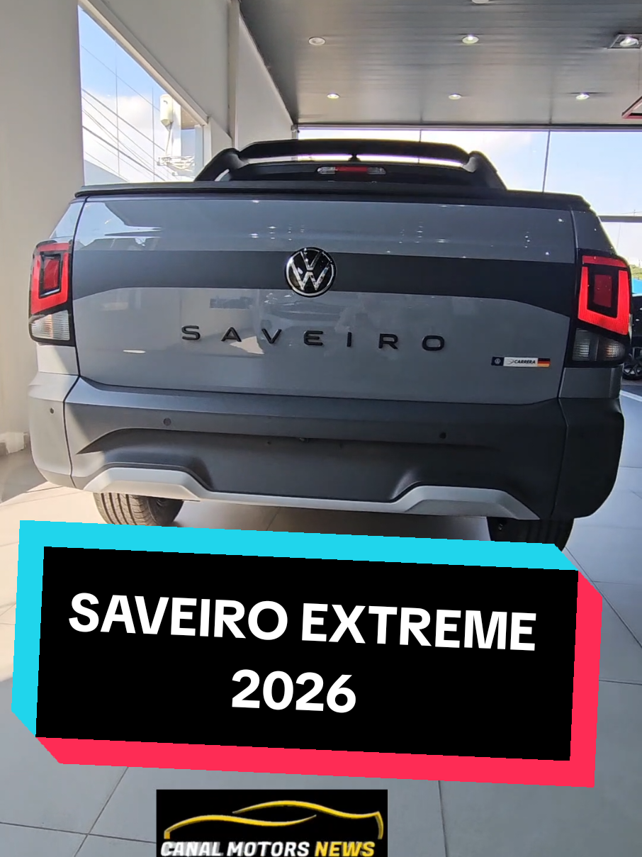 SAVEIRO EXTREME 2026 SAVEIRO 2026 @VOLKSWAGEM BRASIL carros #canalmotorsnews 