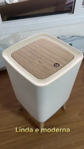 Lixeira tampa de pressão push 10 litros 