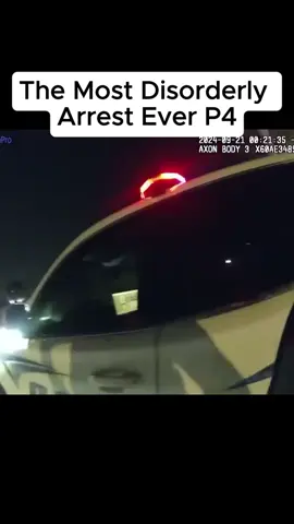 The Most Disorderly Arrest Ever #fyp #cops #police #bodycam #cam