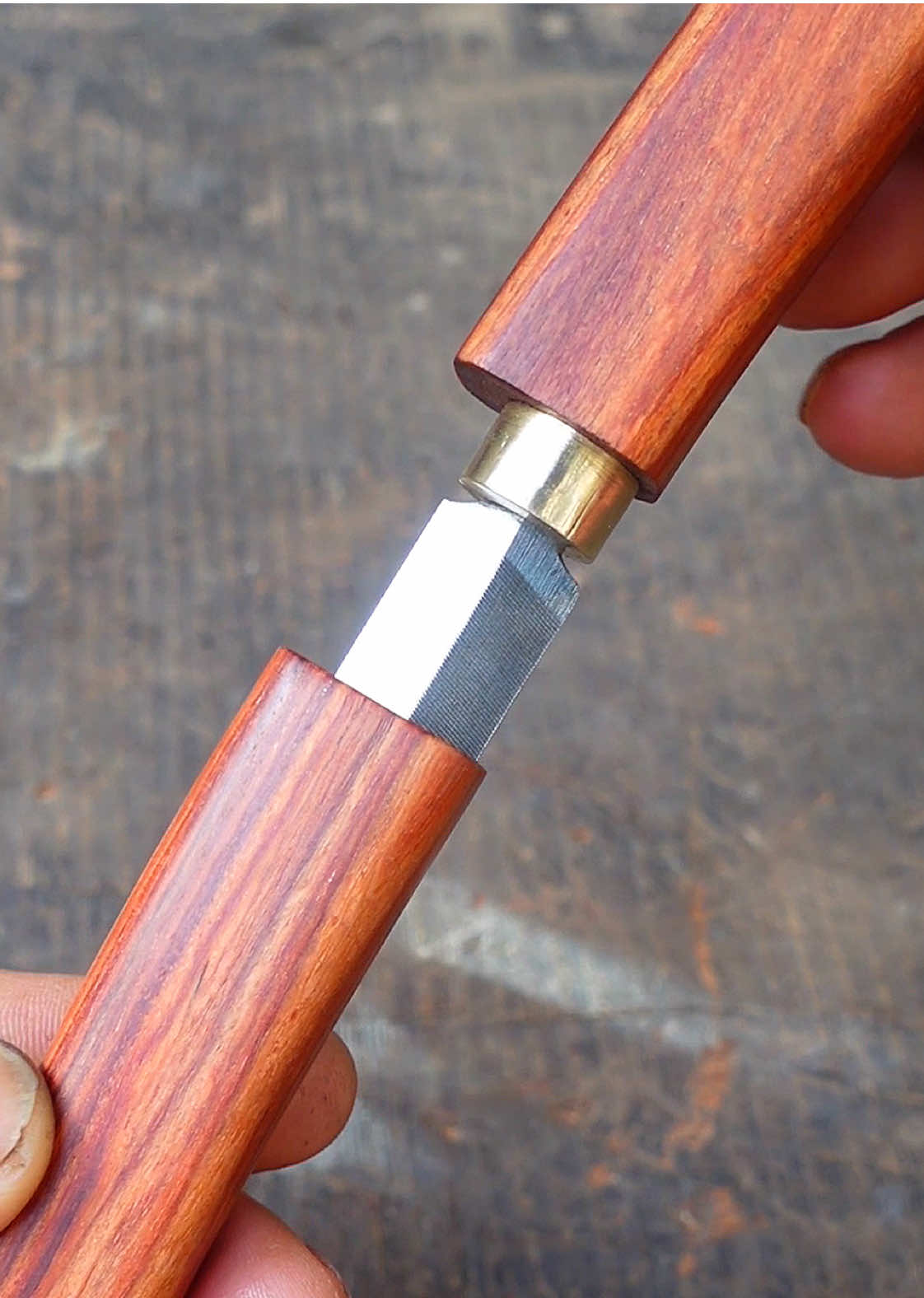 Amazing wooden knife Sheath #DIY #craft #woodworking #asmr #knife 