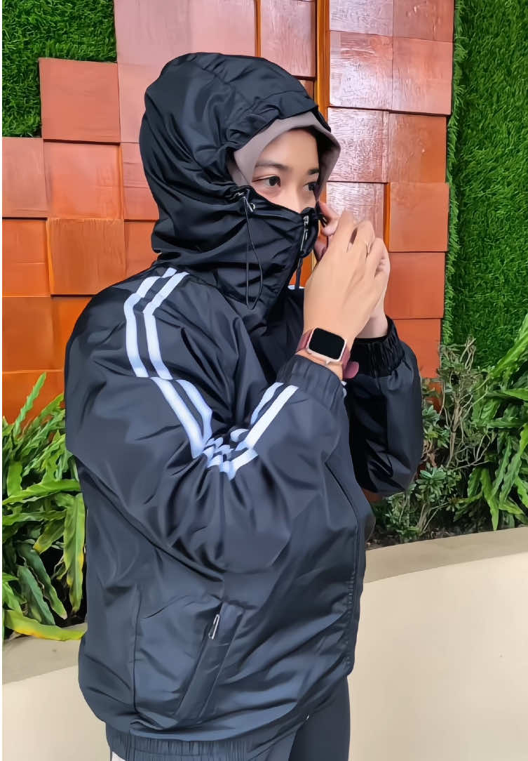 Jaket tracktop linea running stripe #foryoupage #jaket #jaketrunning #jaketparasut #jakettracktop 