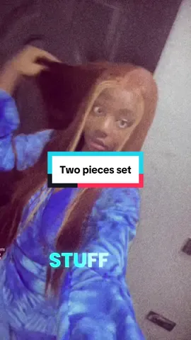 Two pieces set in adire print #twopiece #adirestyles #fypシ゚ #relatable #fashiontips#sewingtutorial #goviral 