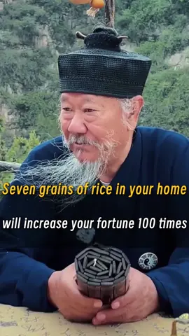 Seven grains of rice in your home will increase your fortune 100 times #rice #fengshui #wealth #lucky #goodluck #numerology #astrology 