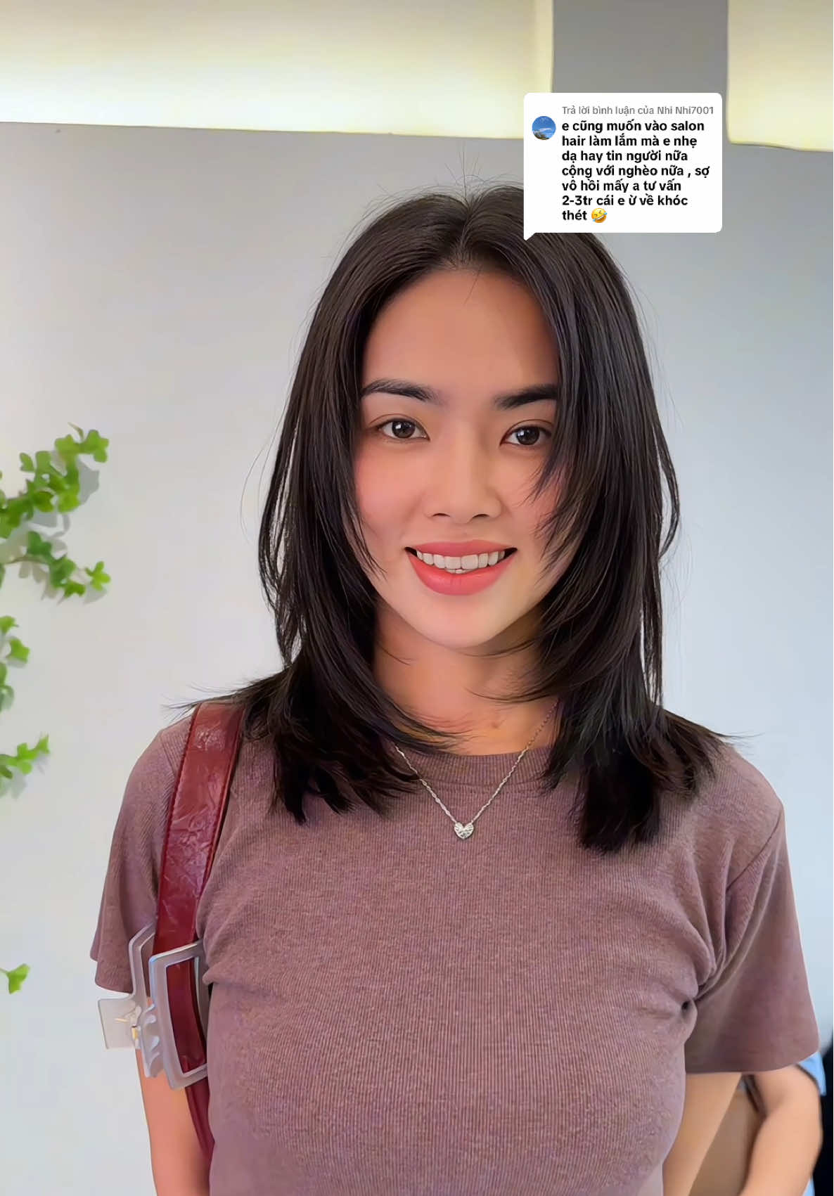 Trả lời @Nhi Nhi7001 có rất rất nhiều khách hàng đến tiệm chúng mình và chia sẽ trãi nghiệm như bạn họ mất niềm tin rất nhiều , chúng mình hiểu nên luôn rõ ràng từ khâu tư vấn online   Khách hàng cảm thấy chi phí phù hợp và quyết định ạ #hairstyle #tocngan #lamdep #layers #quan10 #thachphathair #fypシ゚ 