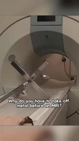 Why can’t you wear metal in an MRI? The reason is kinda terrifying #tiktok #fyp #foryoupage #mri #accident #medical #popularscience #coolfacts #usa 