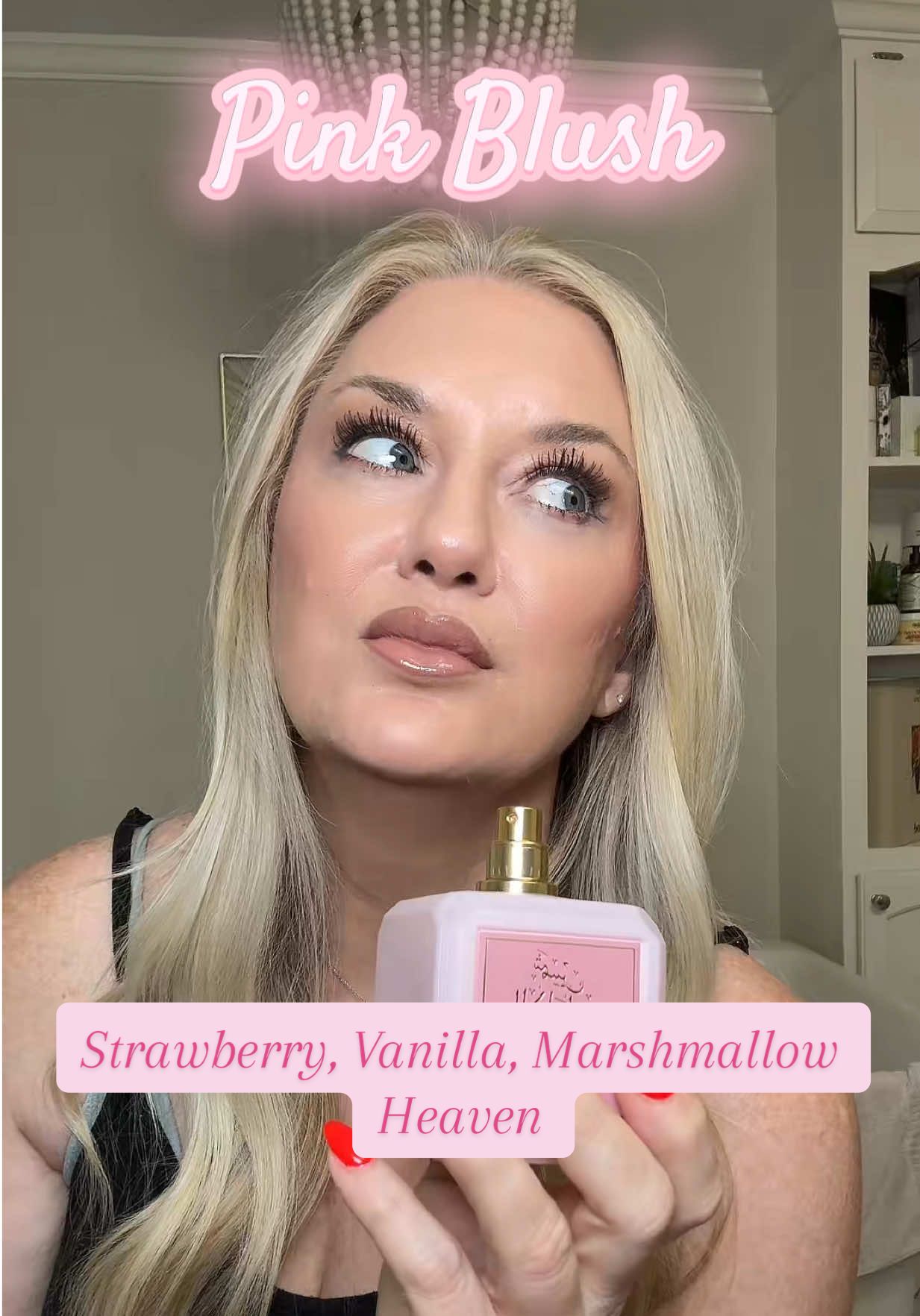 The Mecca of the strawberry marshmallow perfumes- Pink Blush. Creamy, dreamy, light & fluffy! #pinkblush #strawberrymarshmallow #perfume #perfumetok #perfumetiktok #fragrance #fragrancetok #fragrancetiktok 