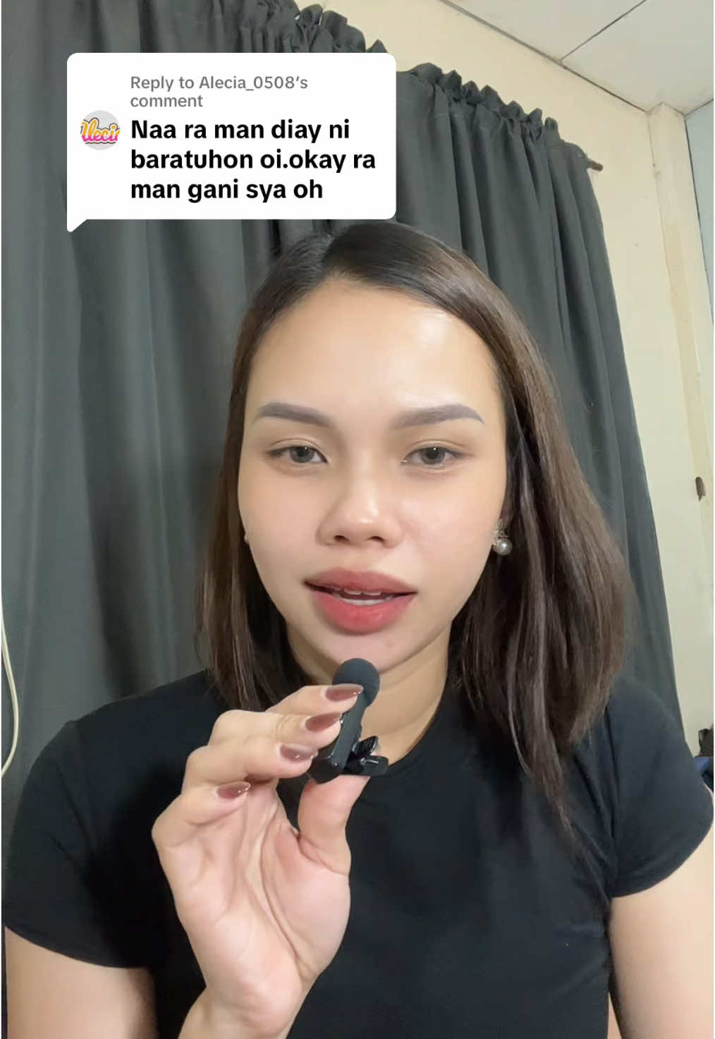 Replying to @Alecia_0508 barato pero nice gyud ang quality ani nga mic 😍 #microphone #wirelessmicrophone #mic 