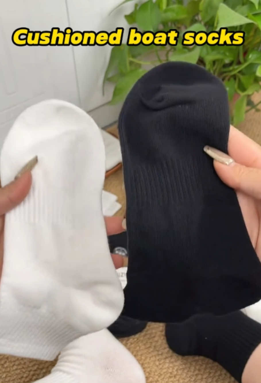 Cushioned boat socks#AnkleSocks #ShortSocks #BreathableSocks #CottonSocks #MeshCottonSocks #Anti-OdorSocks #Non-SlipSocks #Socks#alimenspro #tiktokshopmemorialday#TiktokShopMemoriaiDay#foryou 