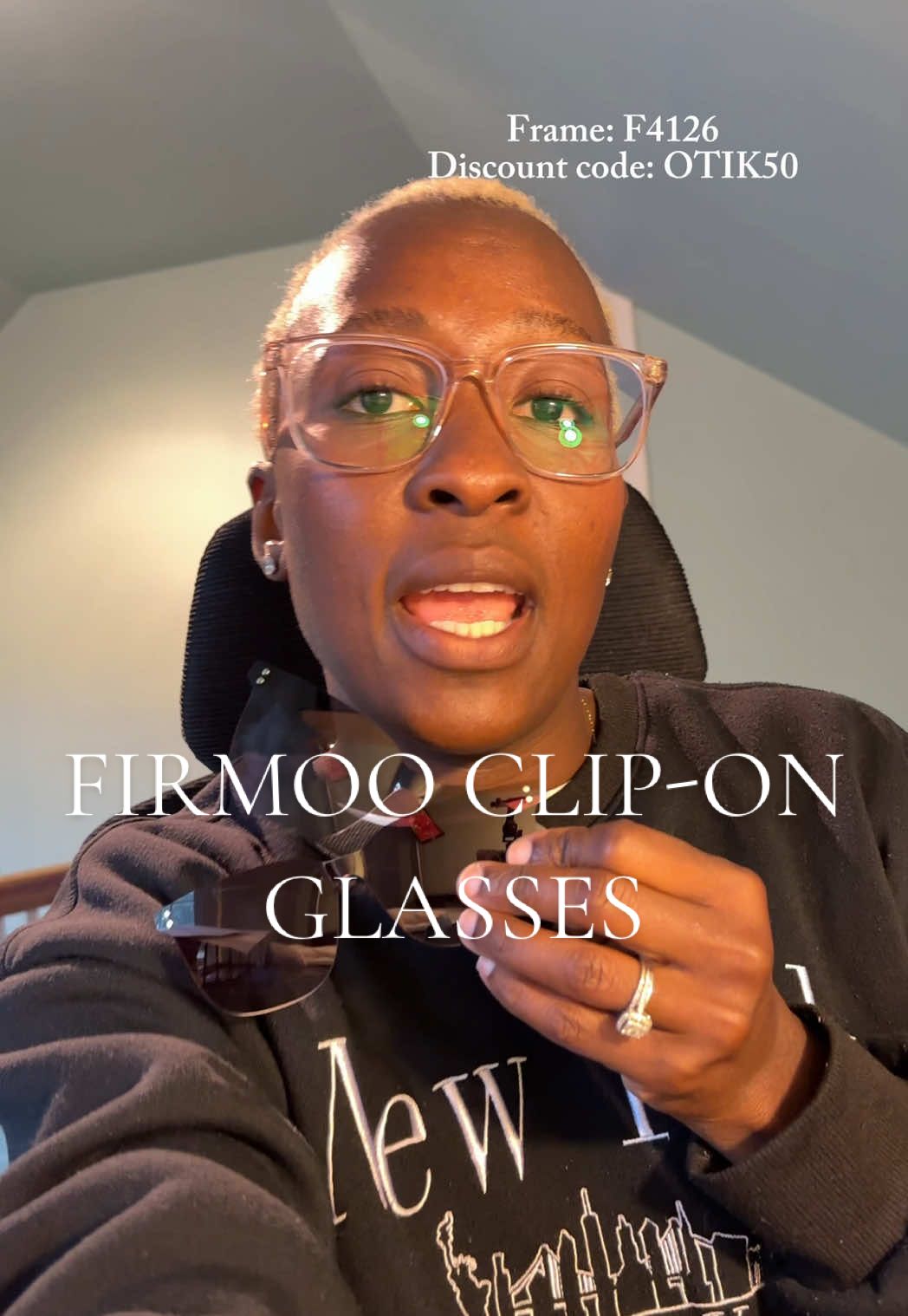 #gifted by @Firmoo Glasses . One pair, two styles! Which look do you prefer? 👓➡🕶 . Use OTIK50 for 50% off! Link in my bio! #ClipOnGlasses #FirmooStyle #firmooFT #myfirmoo #CapCut 