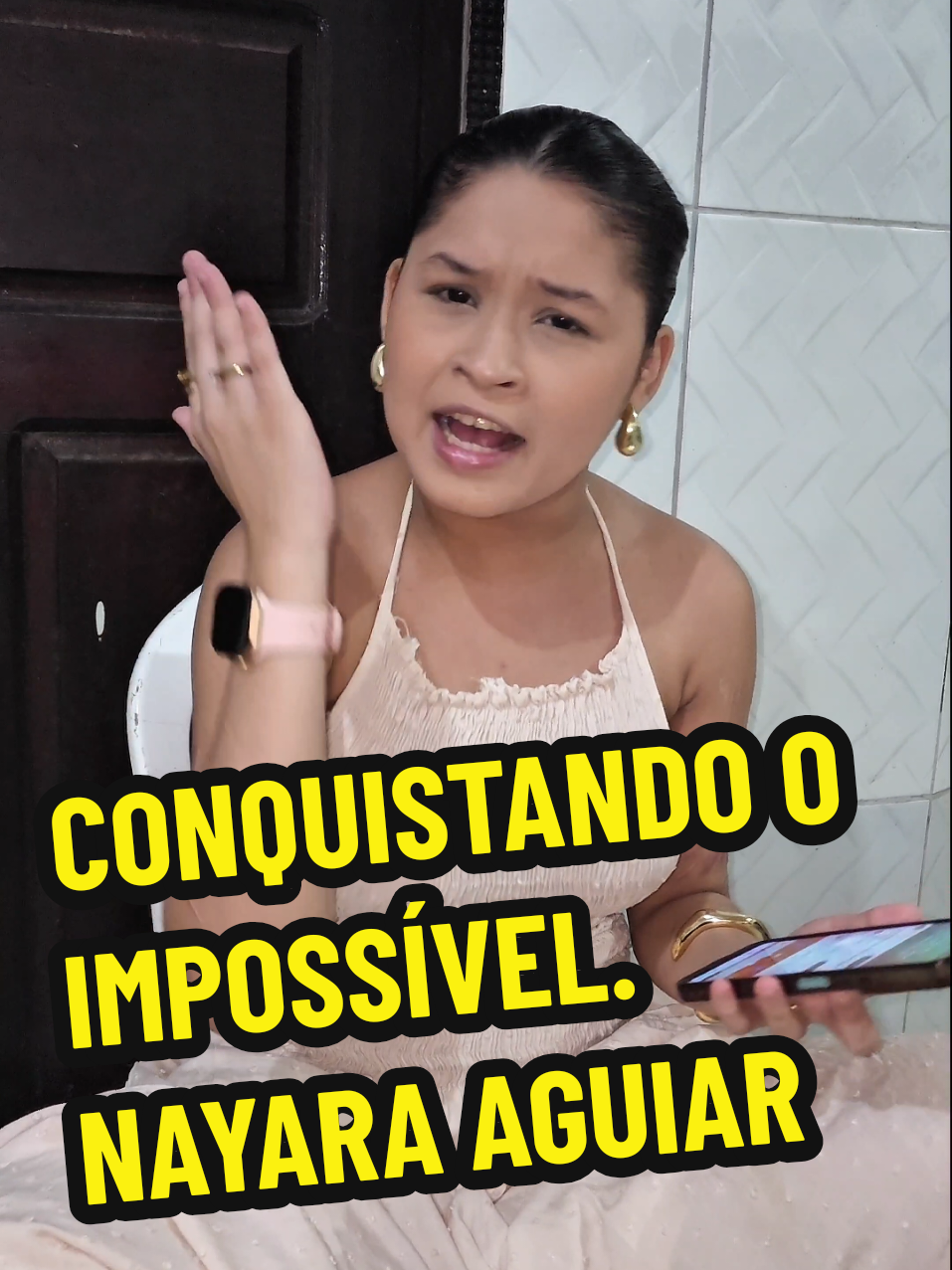 Conquistando o impossível!  Cover : Nayara Aguiar.  . . . #musica #nayaraaguiarcantora #motivacional #conquistandooimpossivel 