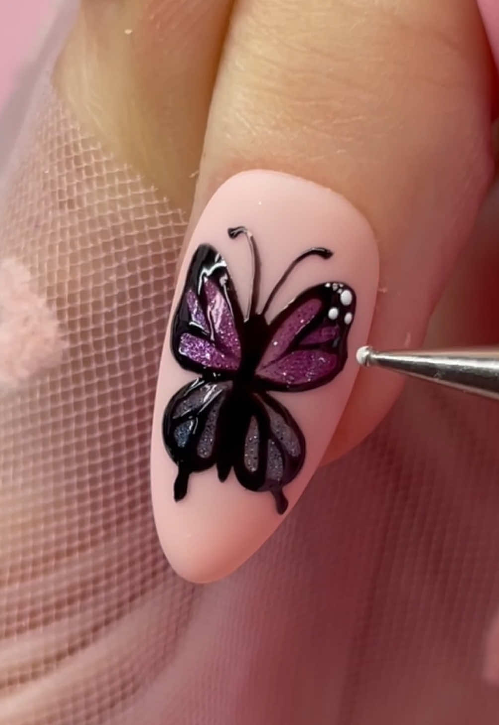 🦋 Butterfly wings… but make it Cat Eye 🌸✨ 🎀 @prettyinpinque is showing you how to flutter to life with this dreamy step-by-step tutorial using all #tickledpinque💅🏻💖 🌸 Save this for your next set, and don’t forget to tag us when you recreate the magic 🦋 #tickledpinquecosmetics #butterflynails #cateyenails #nailinspo #summernails #3dnails #nailtutorial #nailsnailsnails #nailaddict #viralnails #aestheticnails 