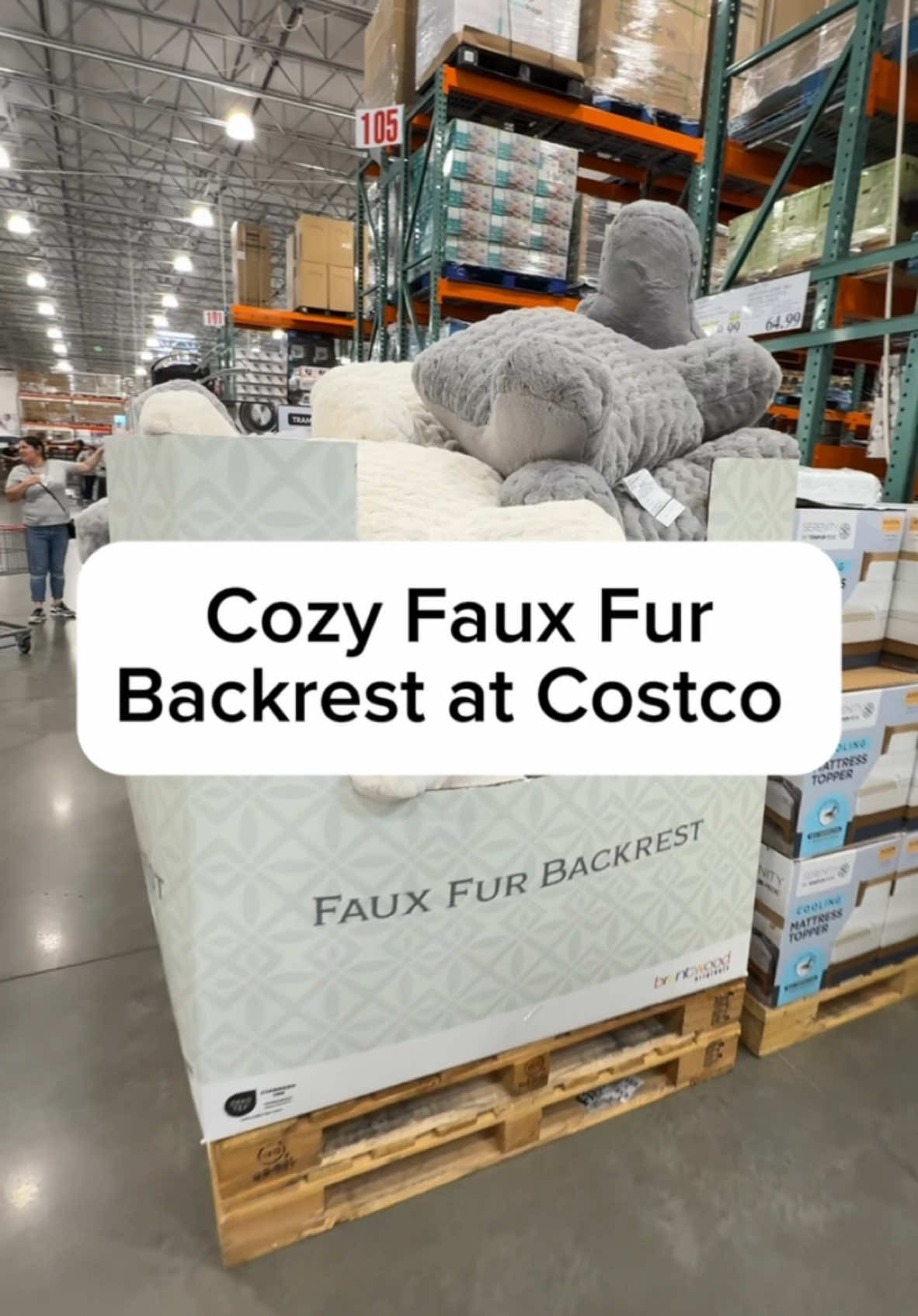 I spotted these super cozy faux fur backrest with arms and they are the softest only $13.99 I like to call it the reading pillow they are also perfect for dorms love the handle easy to carry from room to room!! I’ve seen these in other retailers for $20 plus.  Send this to anyone that would love one and follow for more new Costco finds.  #costco #costconew #costconewdeals #costcodeals #costcofinds #costcomusthaves #costconewproducts #costconewitems #costcohaul #homedecor 