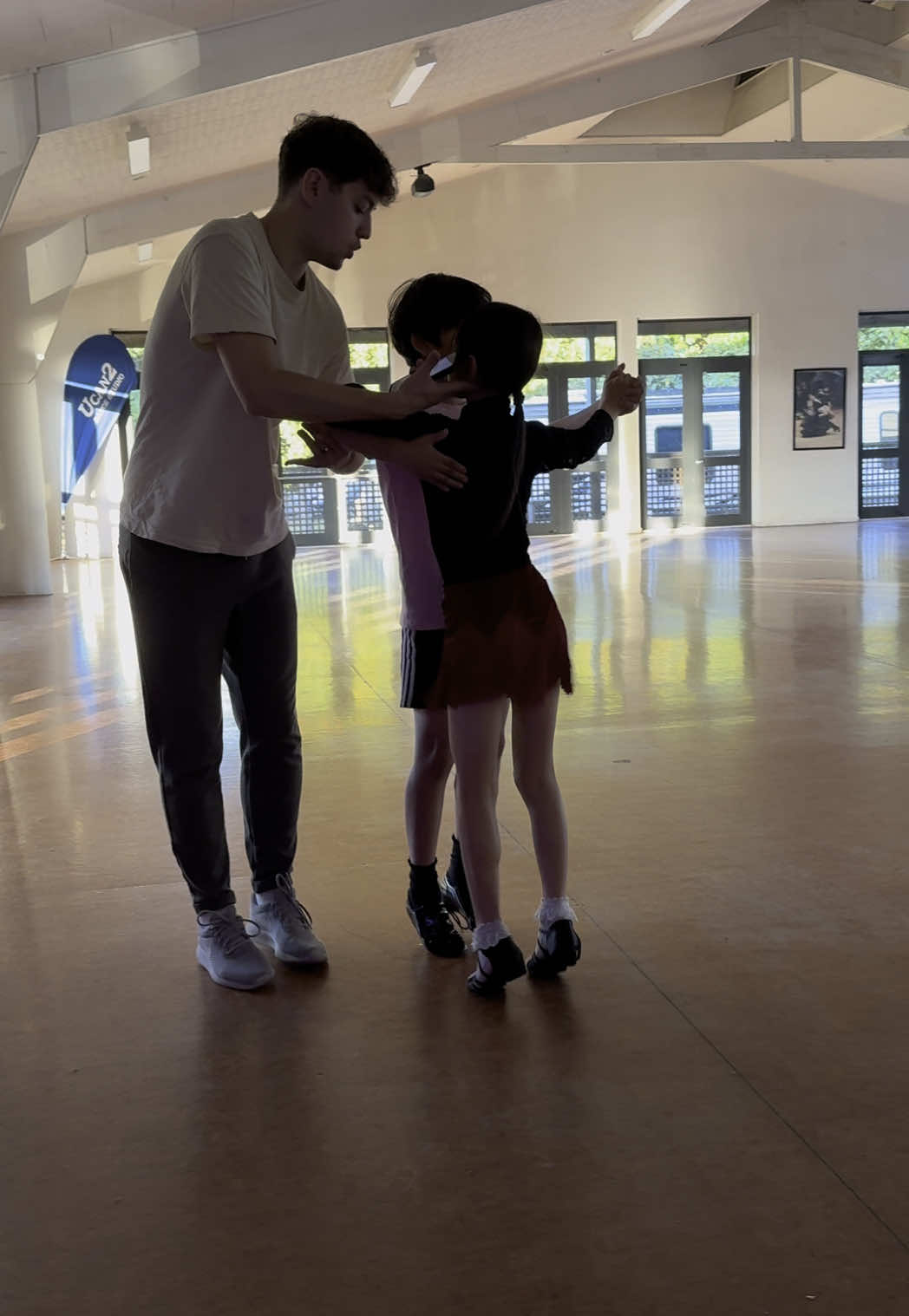 Jason and Olivia learning their basics #fyppppppppppppppppppppppp #dance #kidsoftiktok 