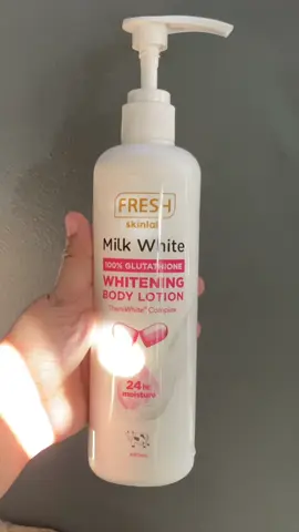 Fresh Skin Lab Milk White Glutathione. ✨ #freshskinlab #glutathaione #milkwhite #lotion #fyp #foryou #foryoupage #fyppppppppppppppppppppppp 