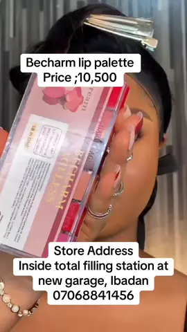 Very well pigmtedd and last long on the lips #dashingbeautymakeover #ibadanmua #makeupstoreinib #ibadanweddings #ibadanvendor #makeupstorecosmetics #ibadanvendor #ibadanmums #ibadanvendors 