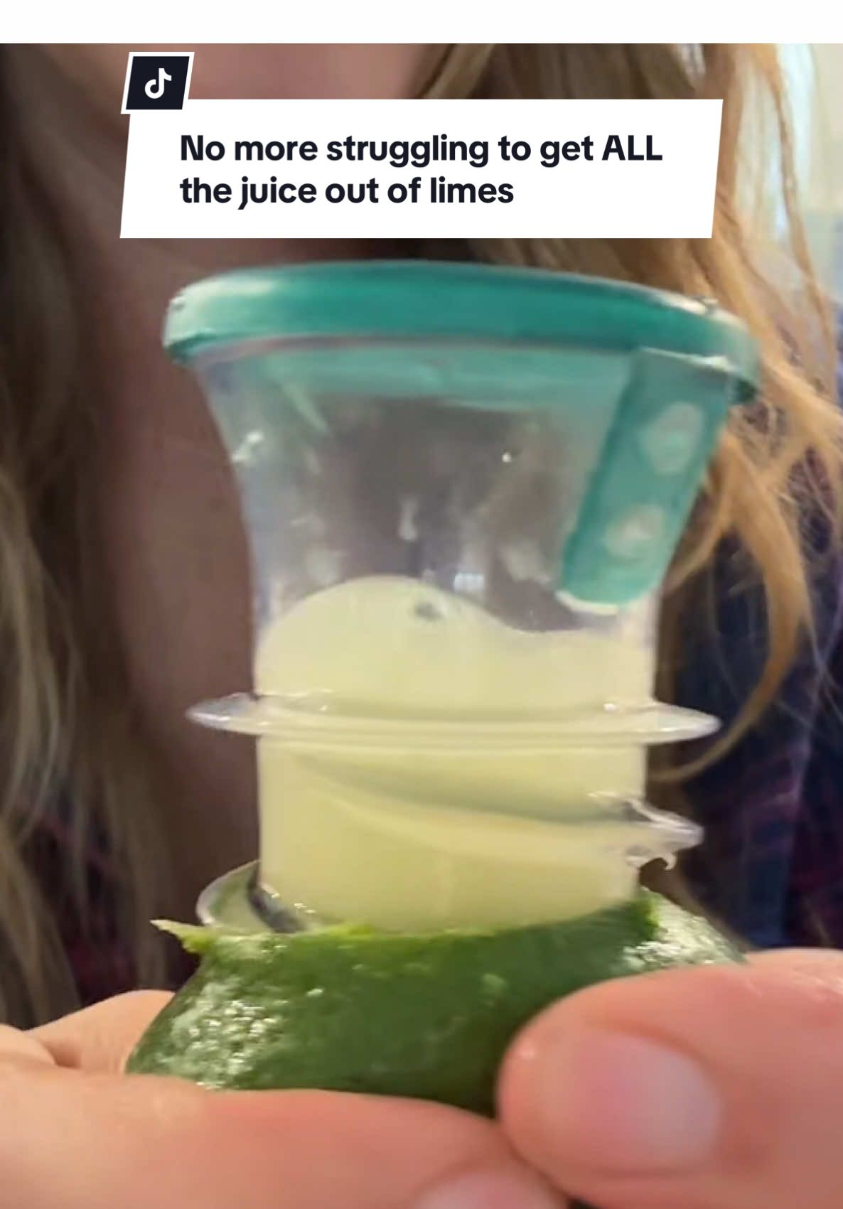 Mini juicer of my dreams. 🍋‍🟩 I can’t be the only one who usually only gets a drop or two out of a lime. It works so well! 🤯 #kitchenhack #kitchengadgets #limesqueeze #TikTokMadeMeBuylt #kitchenmusthaves #KitchenHacks #JuiceSqueezer #LemonSqueezer #tiktokshopmemorialday 