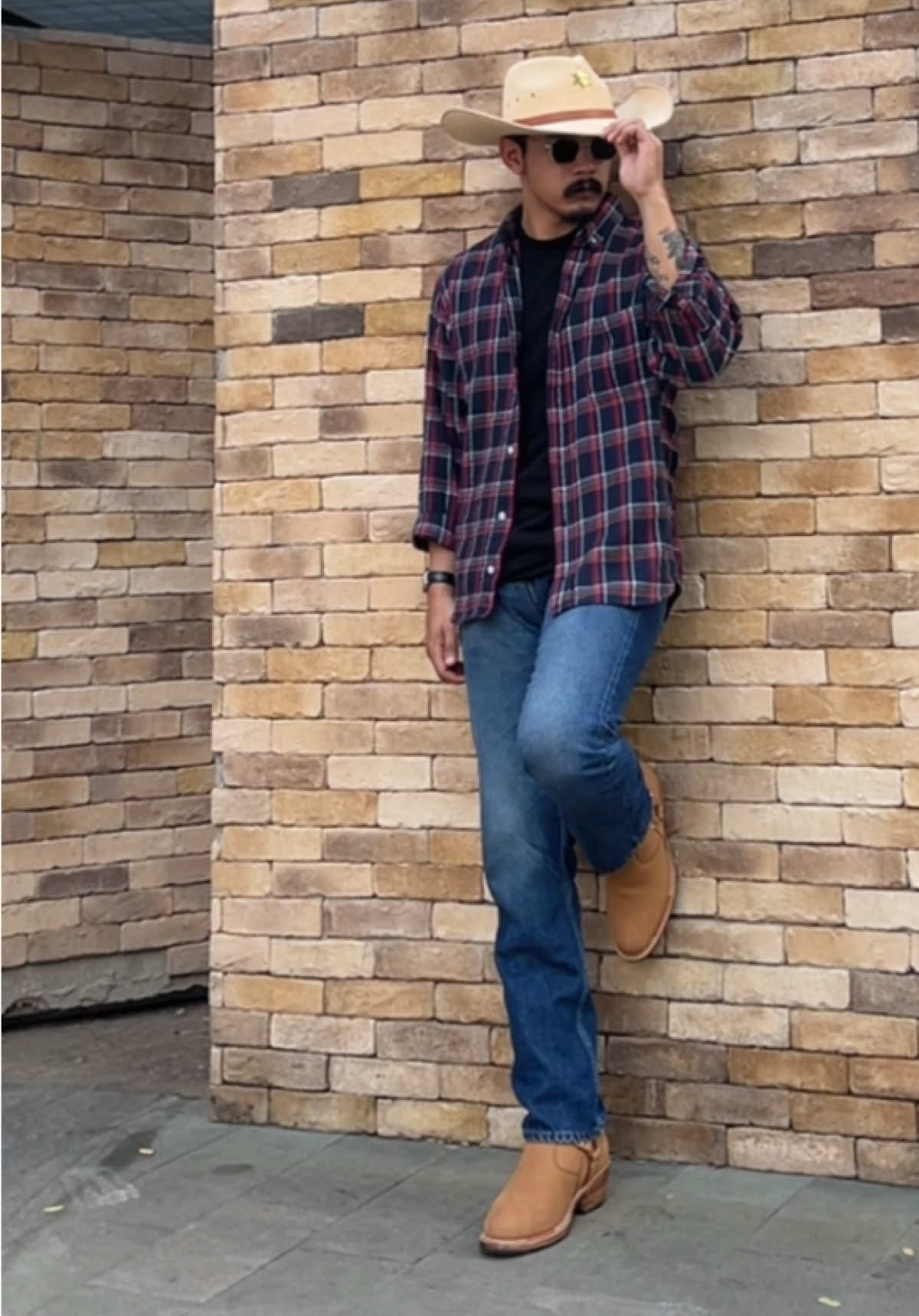 team koboi atau trucker ? #outfitinspo #foryoupag #foryoupage 