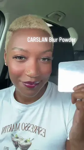 Your sign to get @carslan_us blur powder.  I'm wearing the shade 02 for oily/combo skin #matte #settingpowder #blurringpowder #waterproofmakeup #oilyskin #carslan #AD #carslan #carslanpowder #pressedpowder #waterproofmakeup #fyp #foryou #makeup #newmakeup #trulyreview  #xyzbca #tiktokshopmemorialday 