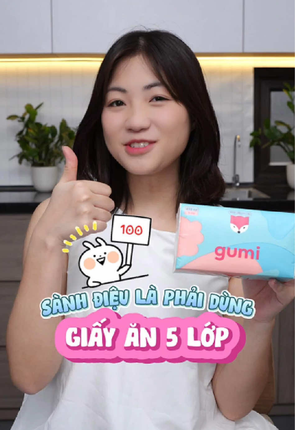 Tiêu dùng thông thái thì đừng bỏ qua em giấy ăn 5 lớp Gumi nha  #giayan5lop #giayansieudai #gumi #hangtieudung #fyp 