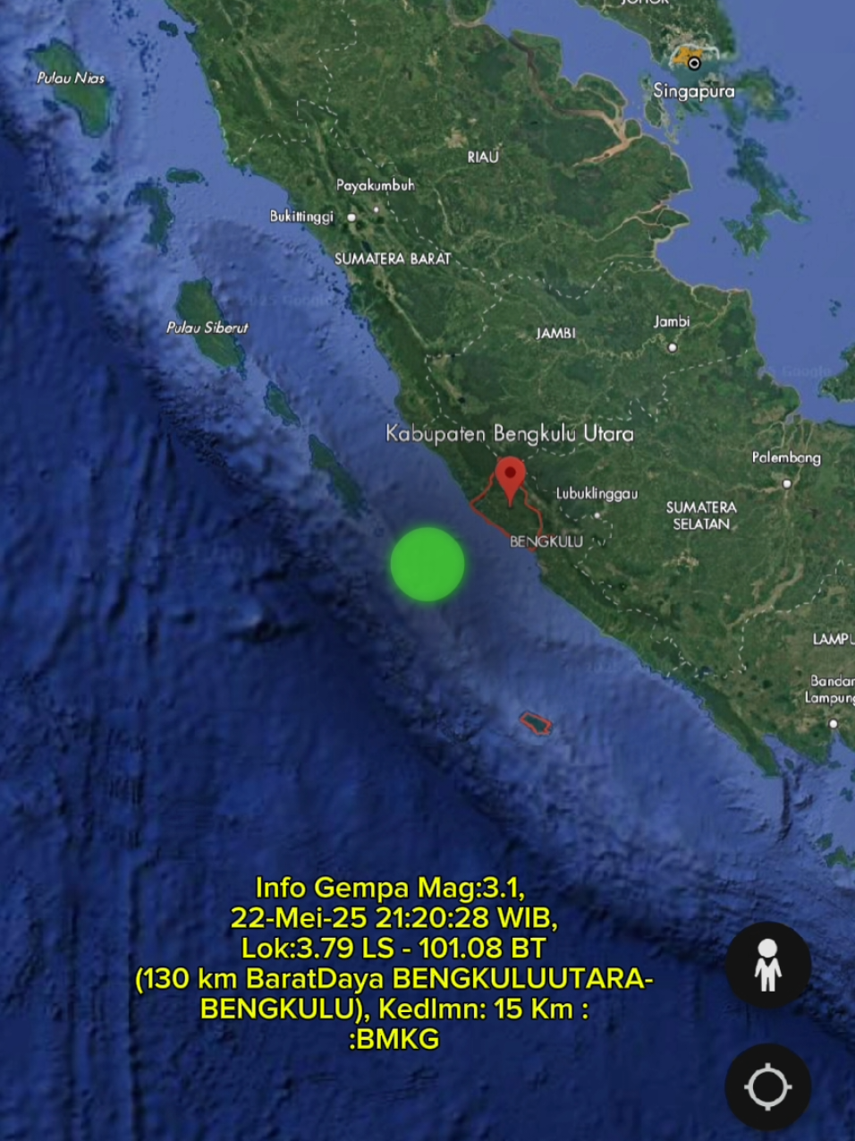 #indonesia🇮🇩 #BMKG #Gempa #bengkuluutara 
