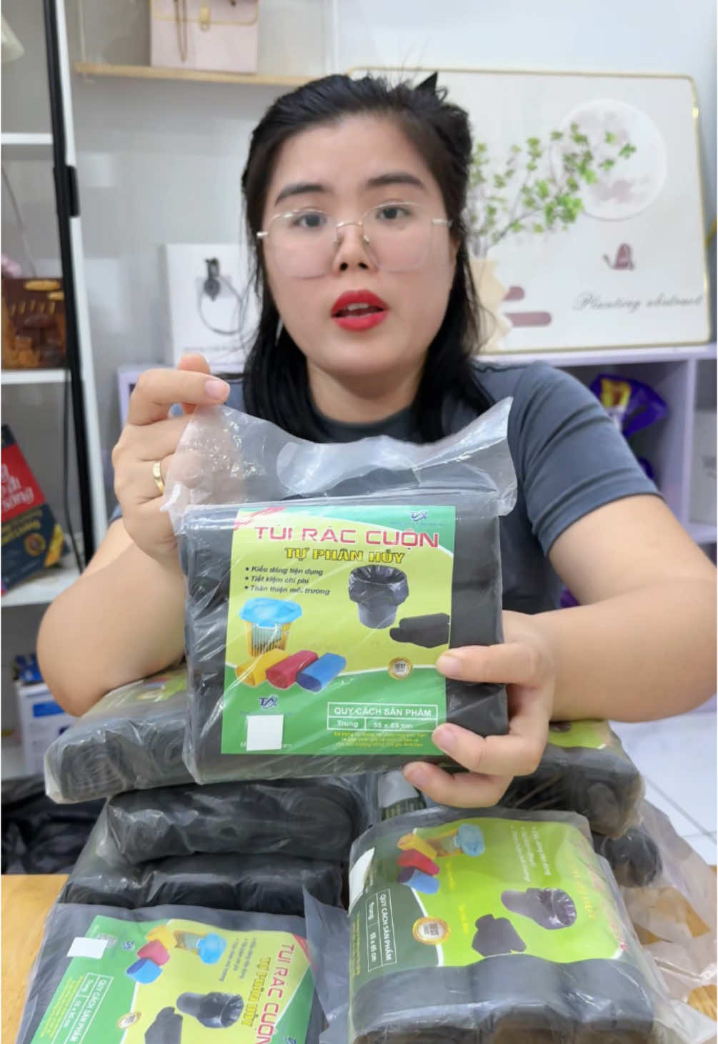 12 cuộn (4 bịch) túi đựng rác #tuirac #tuidungrac #tinhthattha 