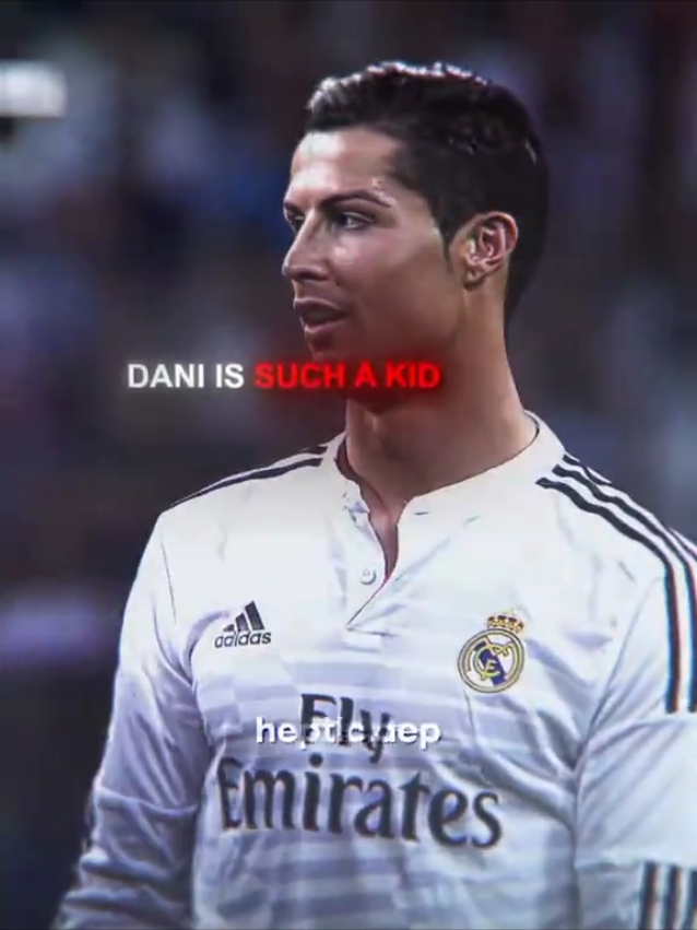 Ronaldo's Death Stare To Dani Alves 🥶🔥 || #cristianoronaldo #football #realmadrid #football #shorts 