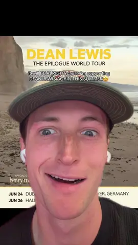 DUBLIN, HALIFAX, HANNOVER, PARIS WITH DEAN LEWIS🤩 can’t wait to play my next single….. anyone coming!!?? #fyp #deanlewis 