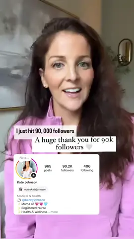 A huge and heart felt thank you for being here  Because of this account, 10,000 people have joined the 100 Day Challenge and are improving their health #KateJohnson #nursekatejohnson #nursekate #ownyourhealth #15minutemovement #health #healthylifestyle #women
