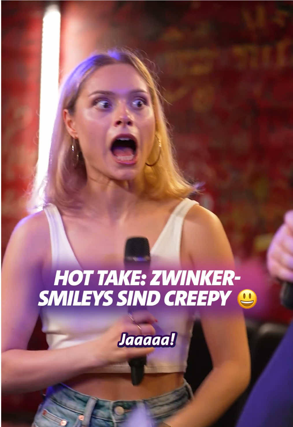 Welchen findet ihr schlimm? 😱 @Alina Khani und @Fabian bei Hot Takes WDR/2024 👉🏼 Die ganze Folge Hot Takes findest du auf unserem YouTube-Kanal. #StandUp #ARDStandUp #WDR #HotTakes #AlinaKhani #FabianRashagai #Zwinkersmileys #Smiley