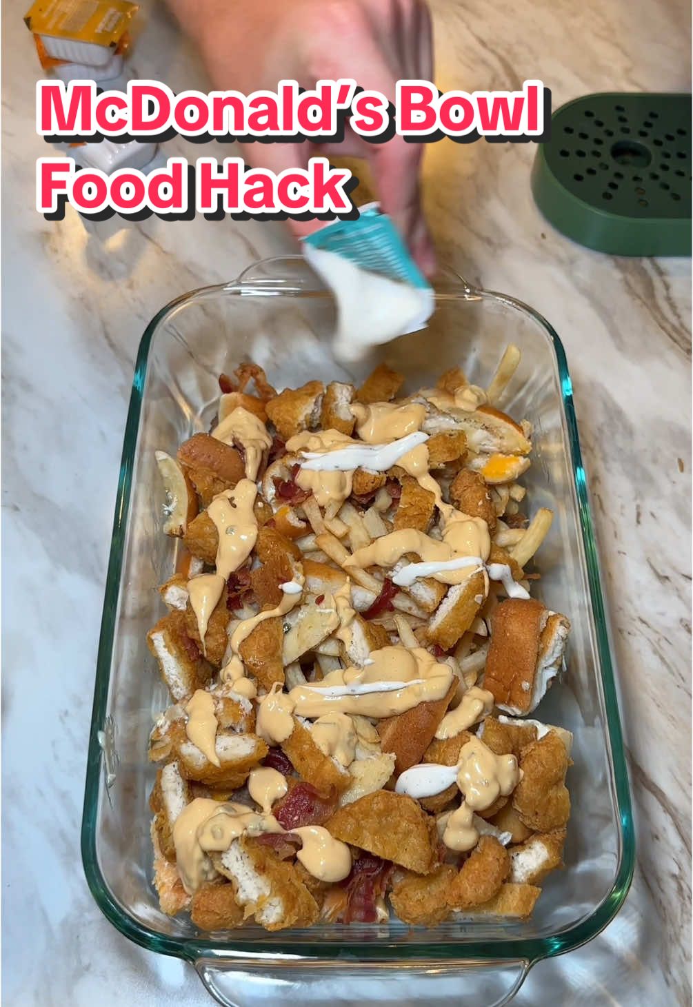 Is this bowl missing anything?😏 #foodhacks #mcdonalds #thefoodguy #mukbang #foodiefam #tommywinkler #tommy #cooking 